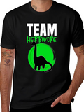 Team Herbivore T-Shirt Dinosaur Vegan