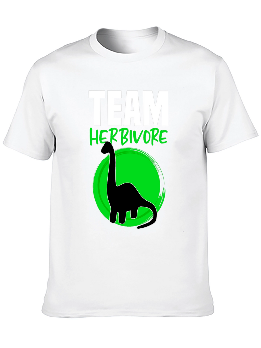Team Herbivore T-Shirt Dinosaur Vegan