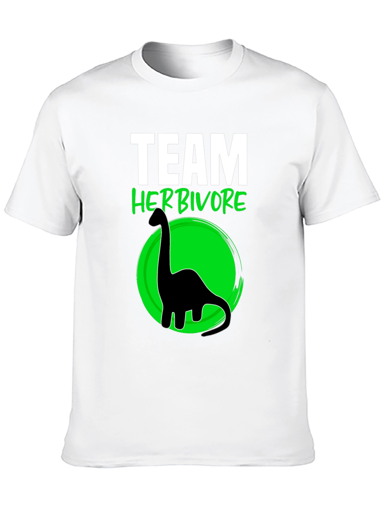 Team Herbivore T-Shirt Dinosaur Vegan
