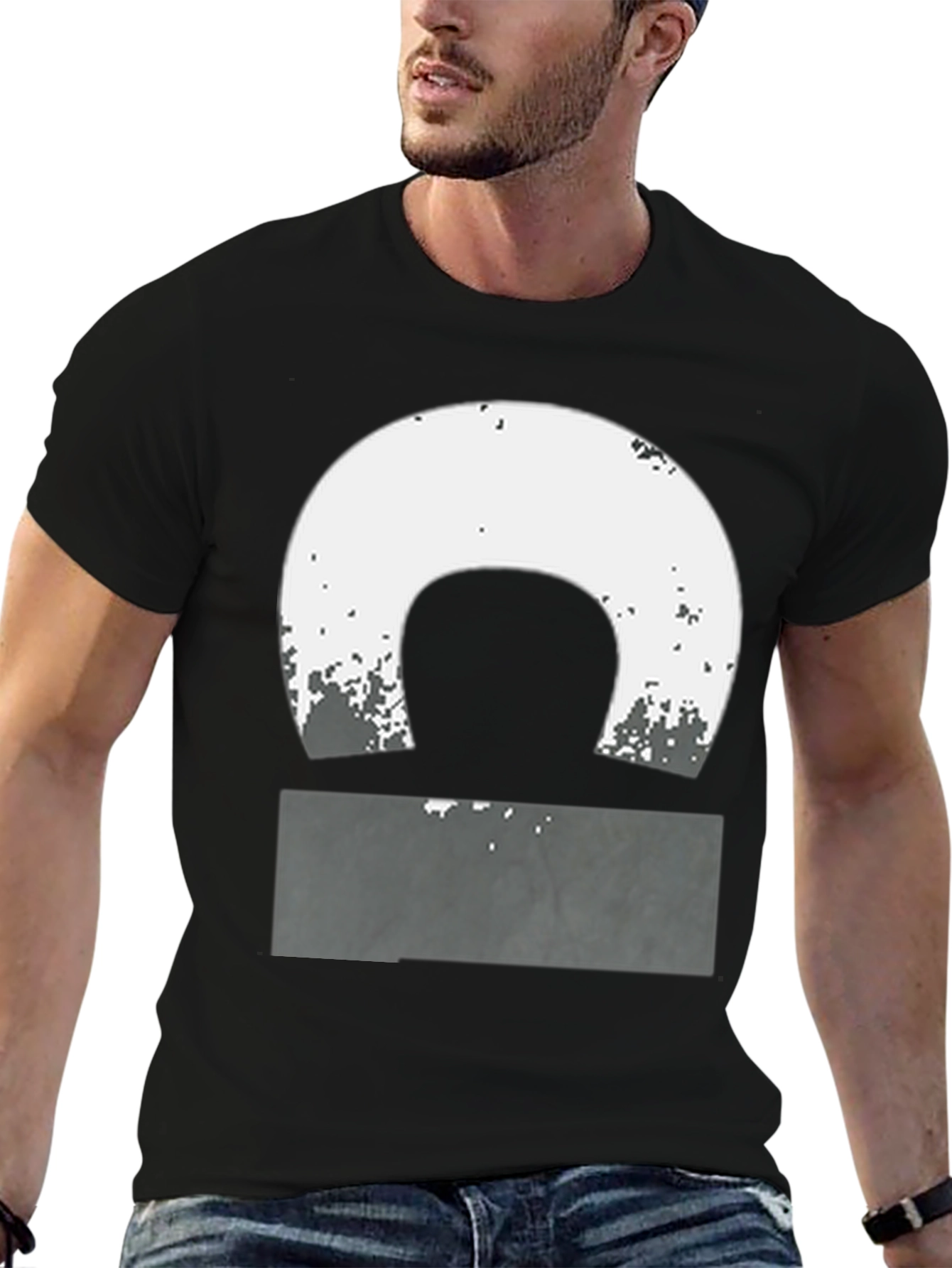 Abstract Graphic Tee - Modern Casual Wear