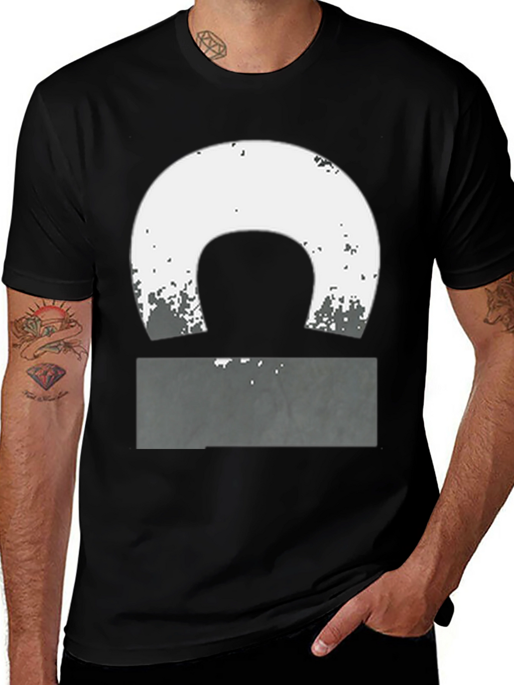 Abstract Graphic Tee - Modern Casual Wear
