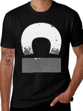 Abstract Graphic Tee - Modern Casual Wear