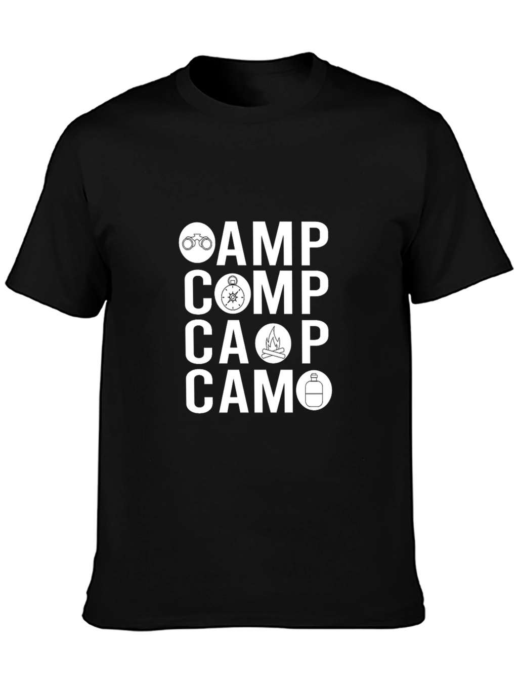CAMP T-Shirt - Adventure Camping Graphic Tee