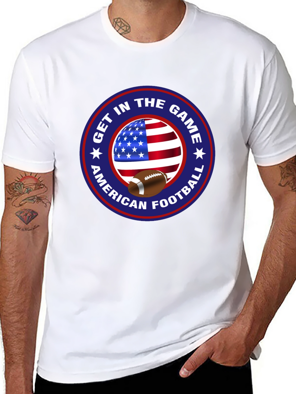 American Football T-Shirt: Get in the Game!