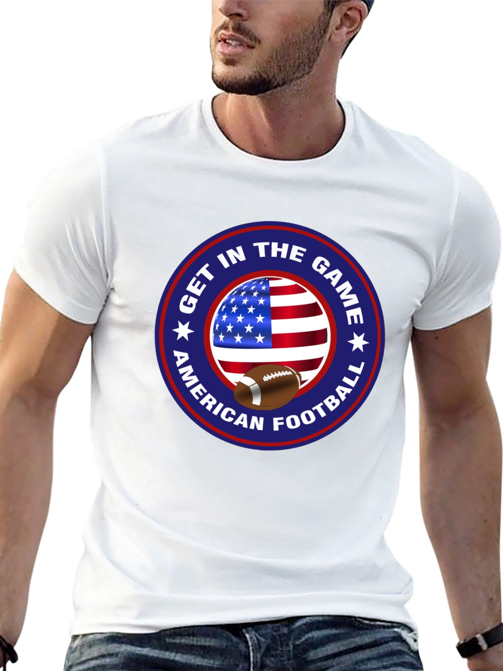 American Football T-Shirt: Get in the Game!