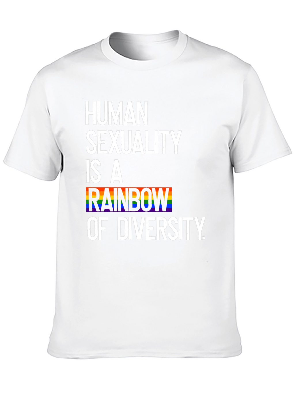 Human Sexuality Rainbow Diversity T-Shirt