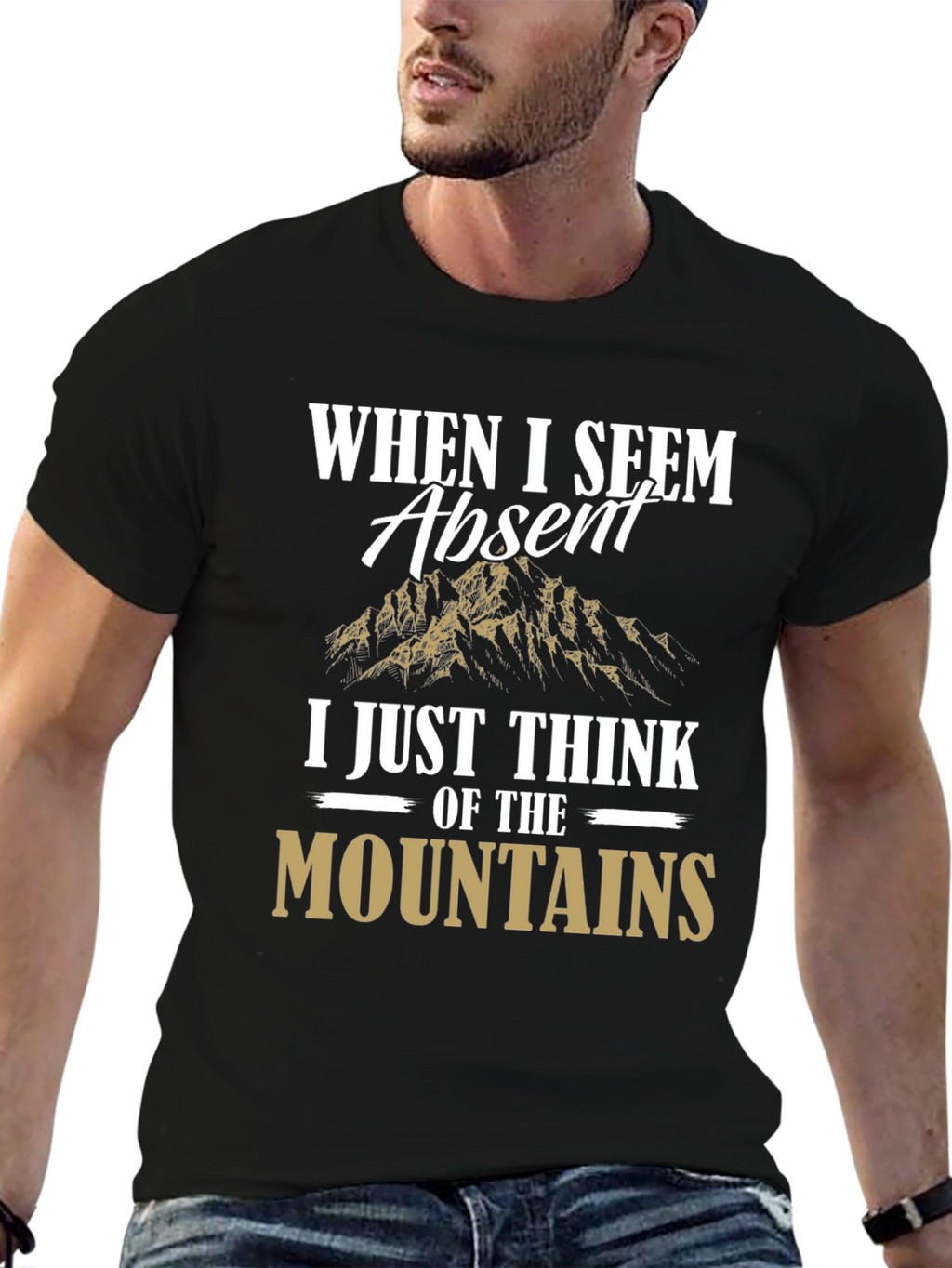 Absent Mountains Graphic Tee