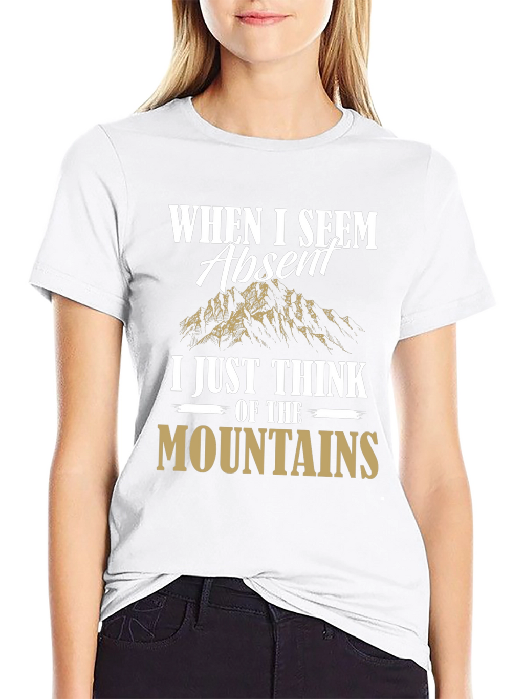 Absent Mountains Graphic Tee