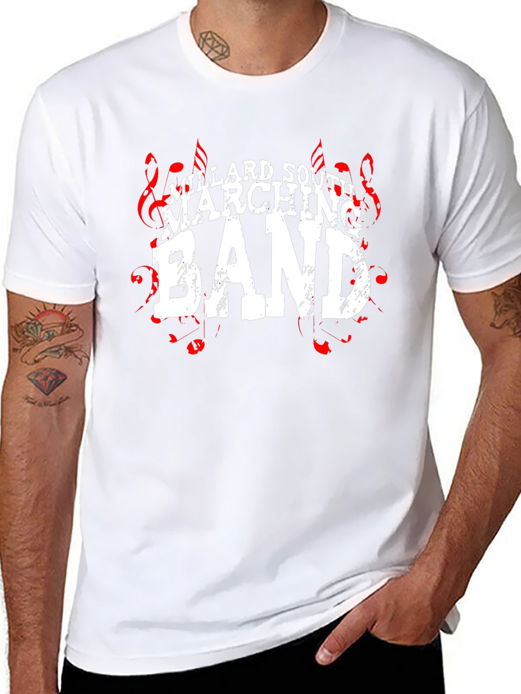 Millard South Marching Band Black T-Shirt