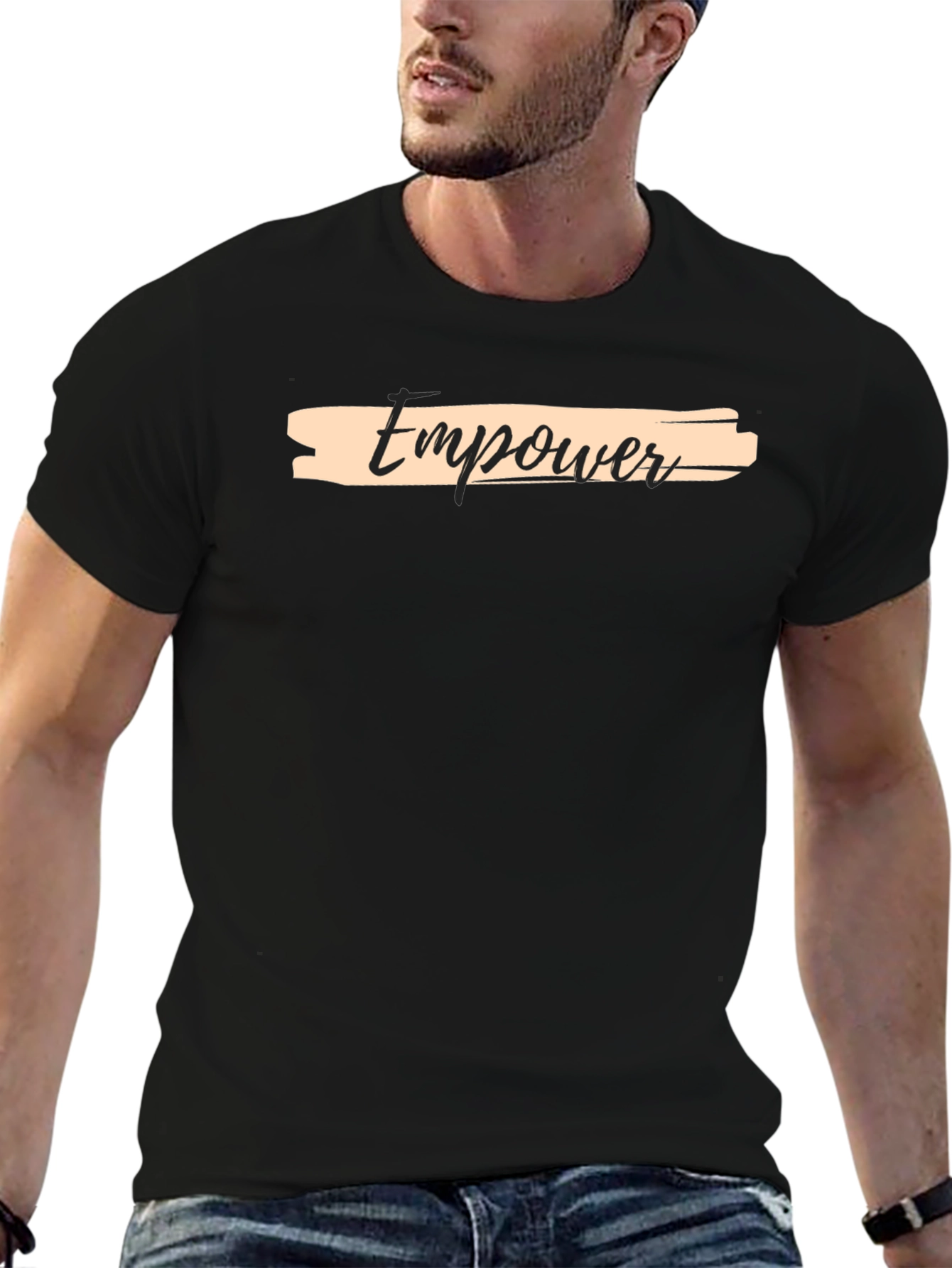 Empower Graphic Black T-Shirt