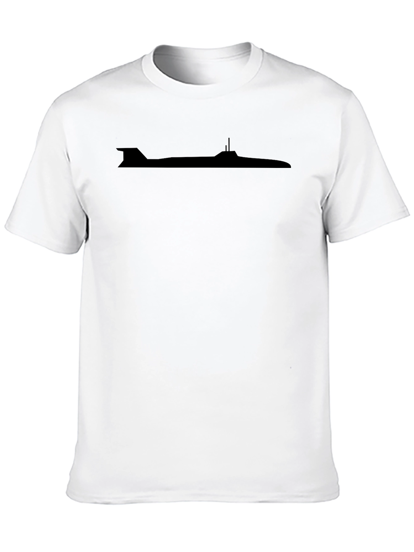 Submarine Silhouette Black T-Shirt