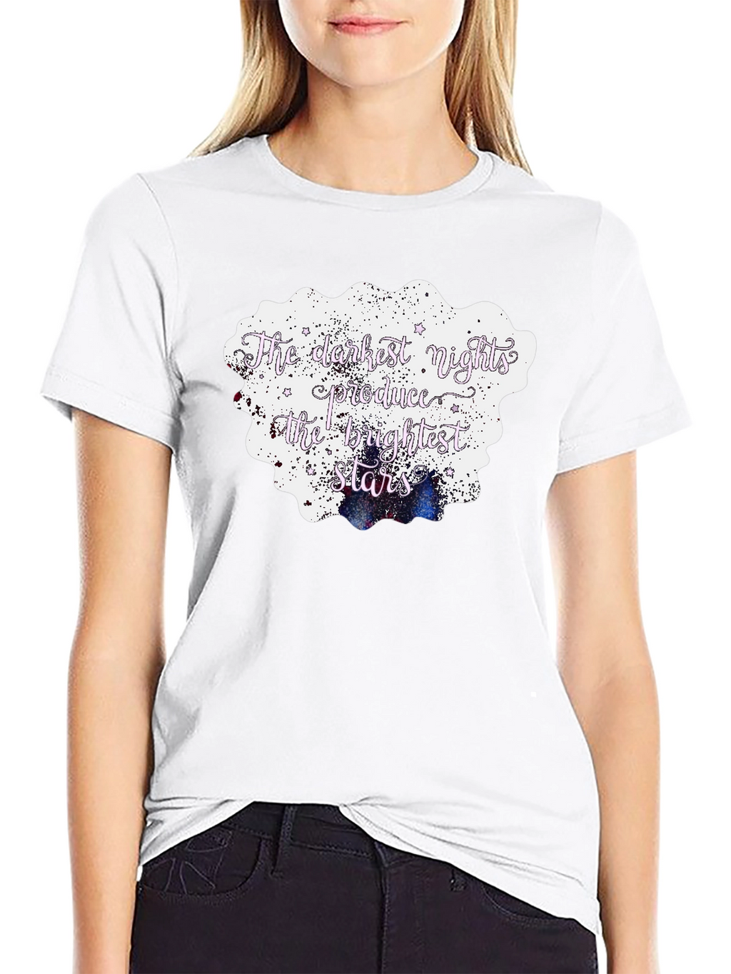 Darkest Nights Brightest Stars Graphic Tee