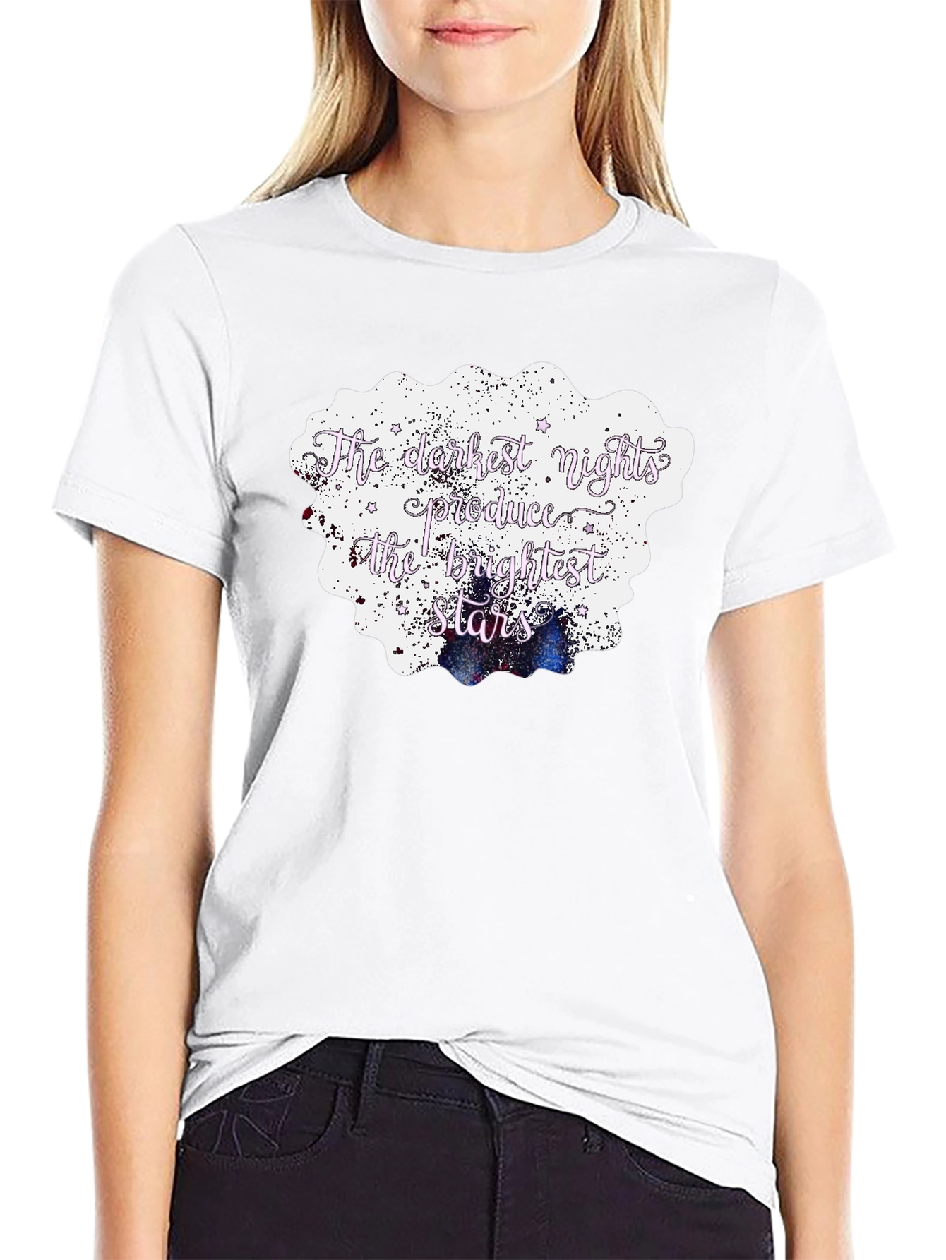 Darkest Nights Brightest Stars Graphic Tee