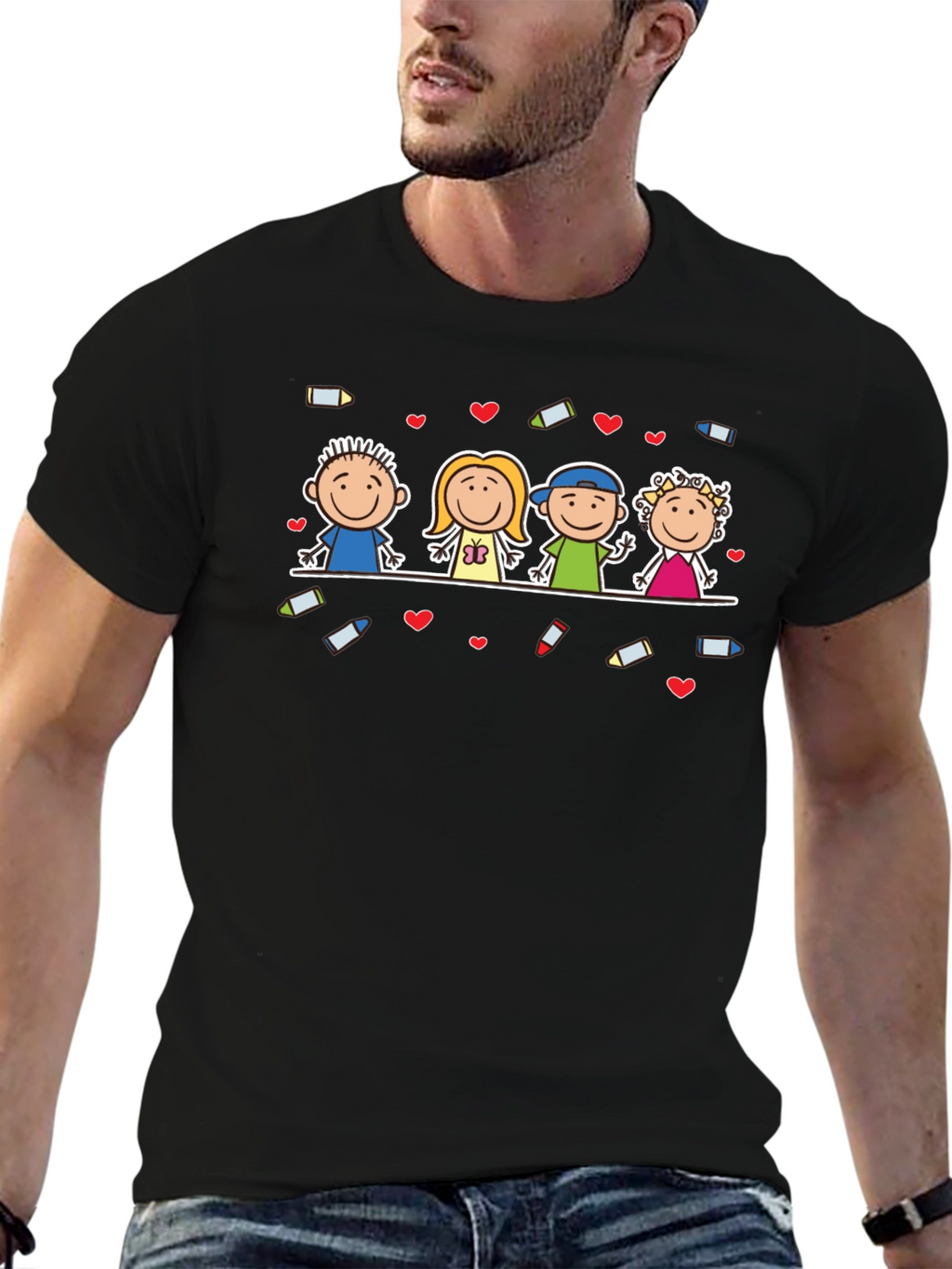 Kids Drawing T-Shirt - Teacher Gift
