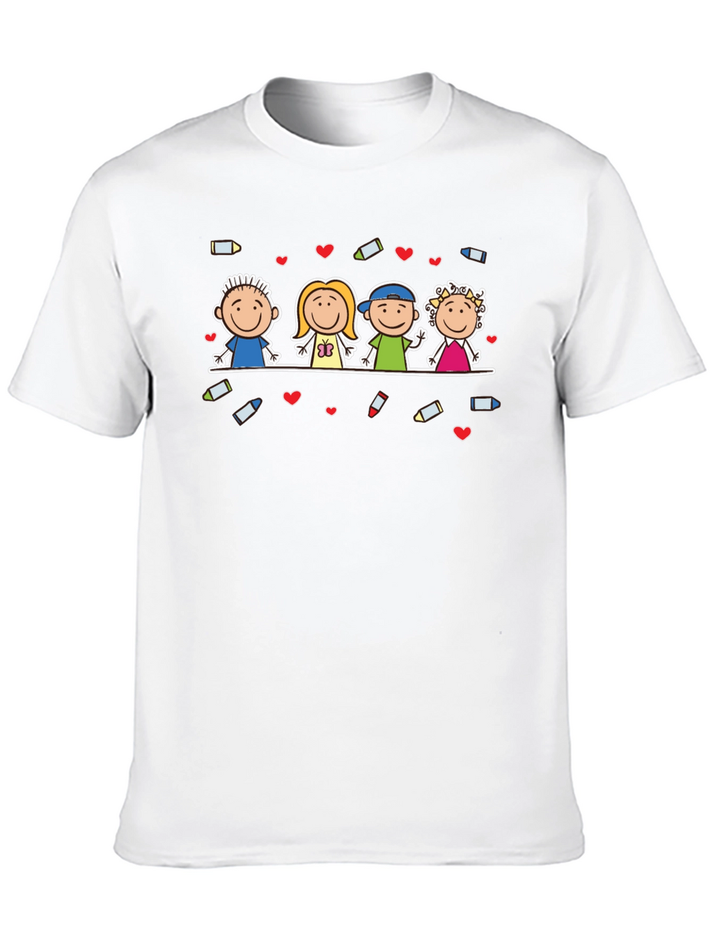 Kids Drawing T-Shirt - Teacher Gift