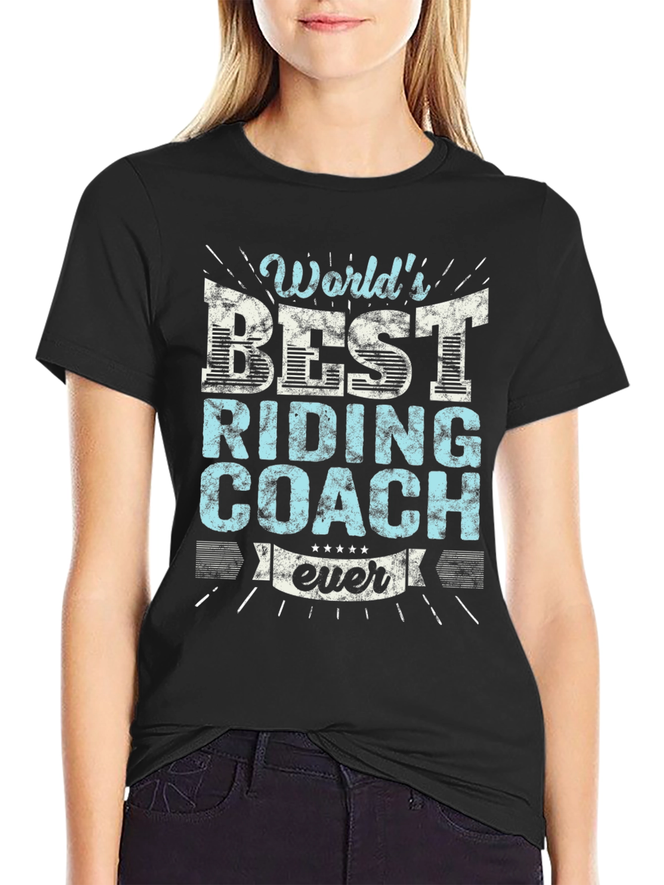 Worlds Best Riding Coach Ever T-Shirt