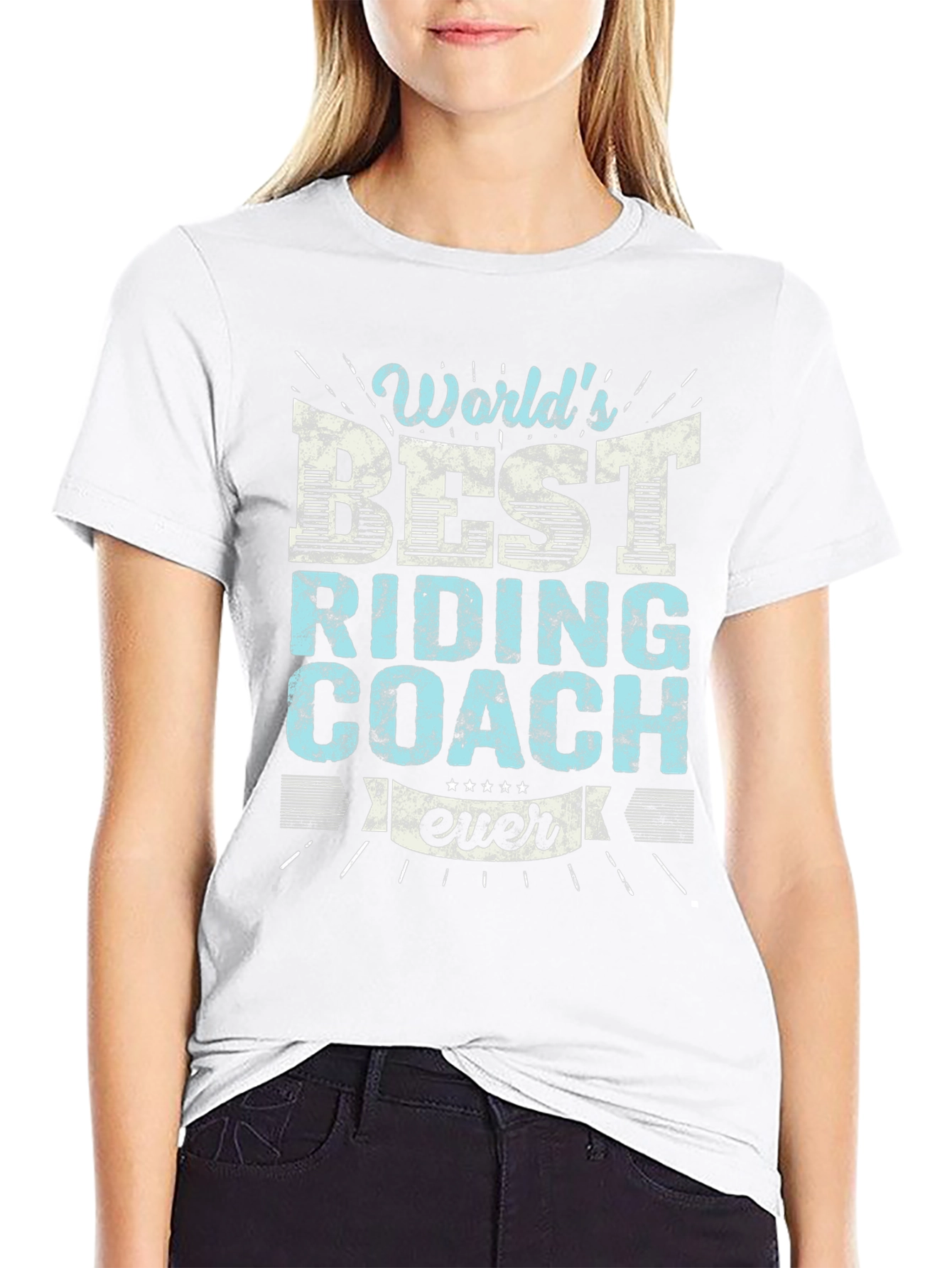Worlds Best Riding Coach Ever T-Shirt