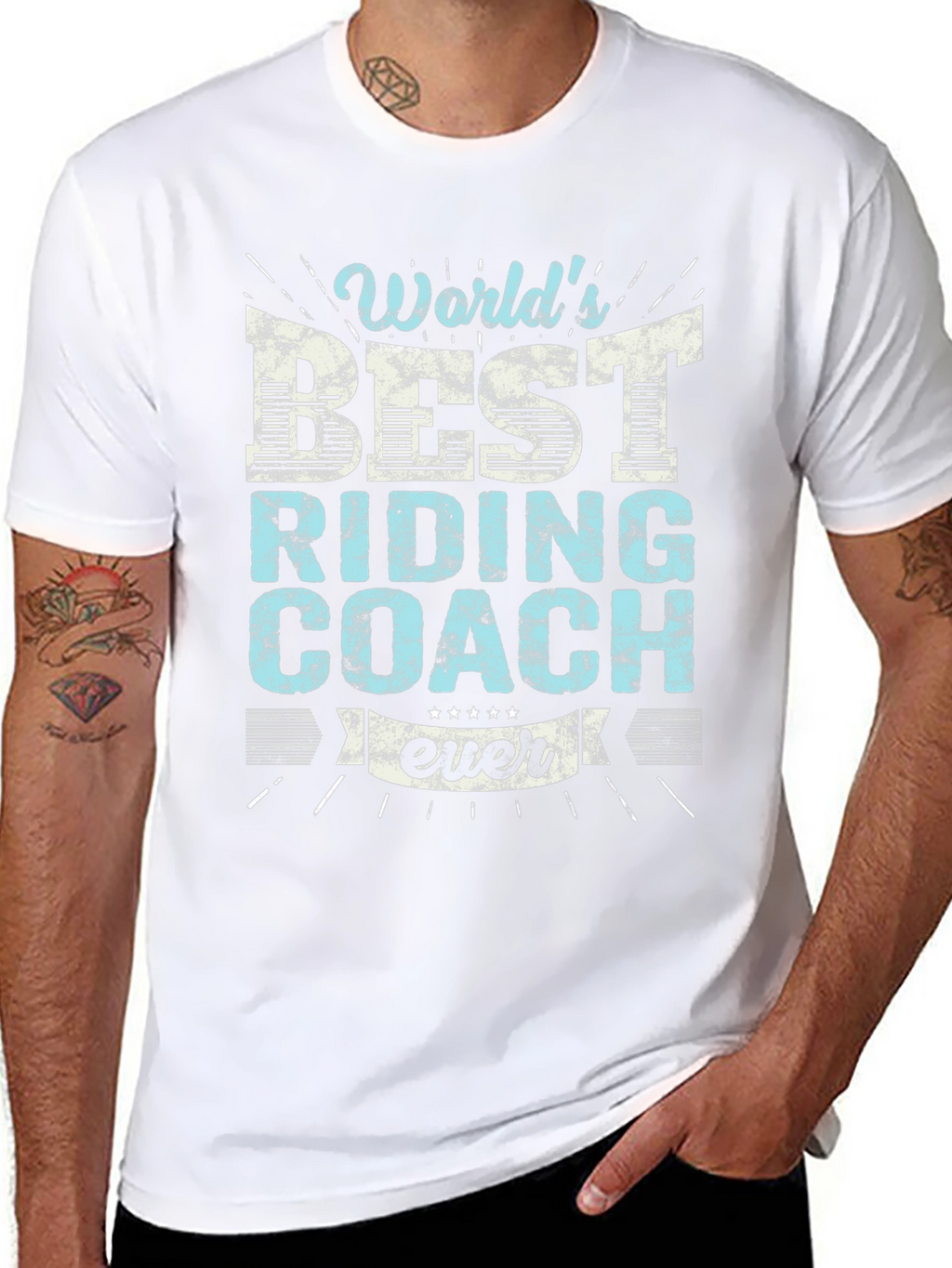Worlds Best Riding Coach Ever T-Shirt