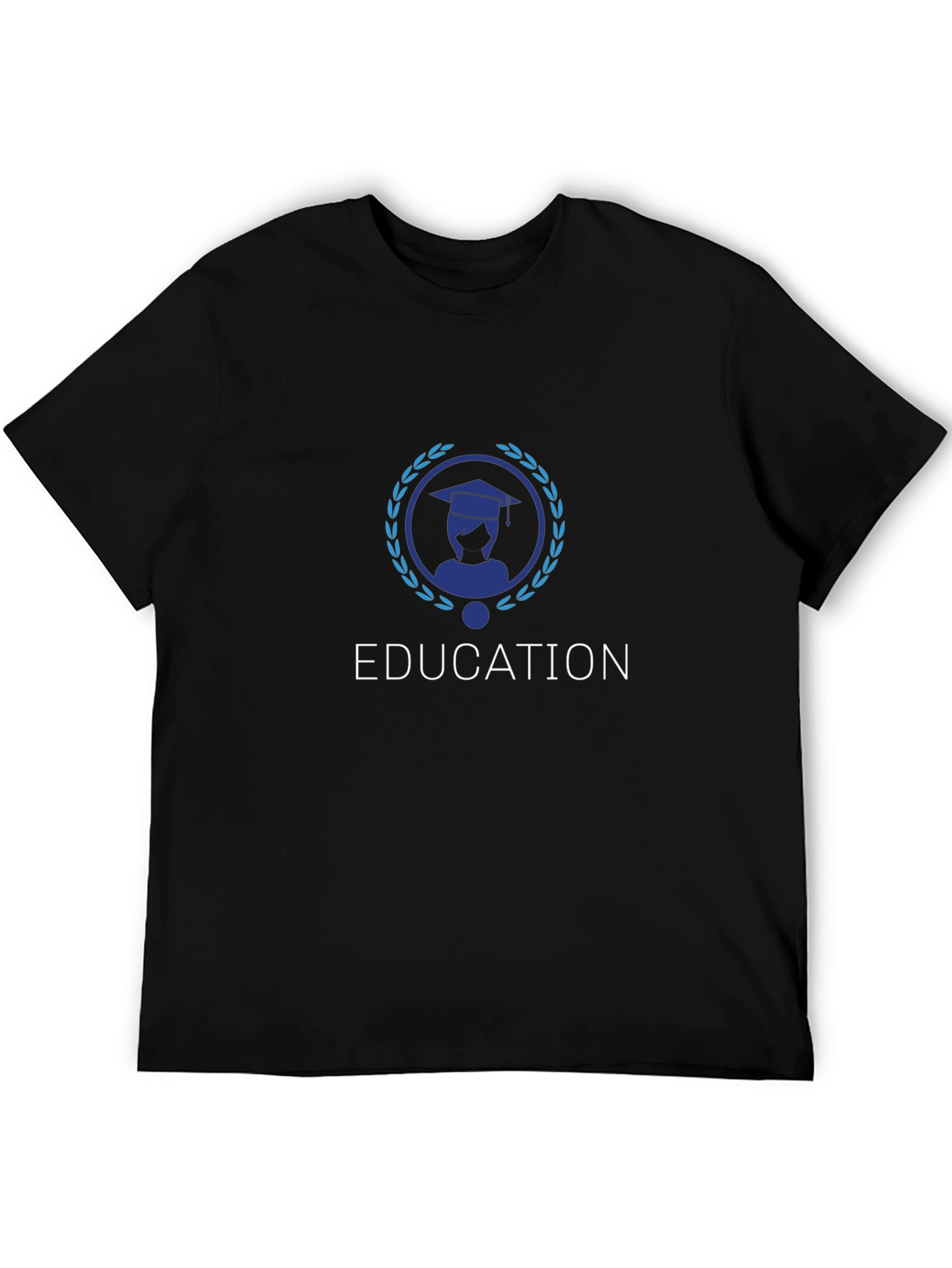 Education Graphic T-Shirt - Unisex Black Tee