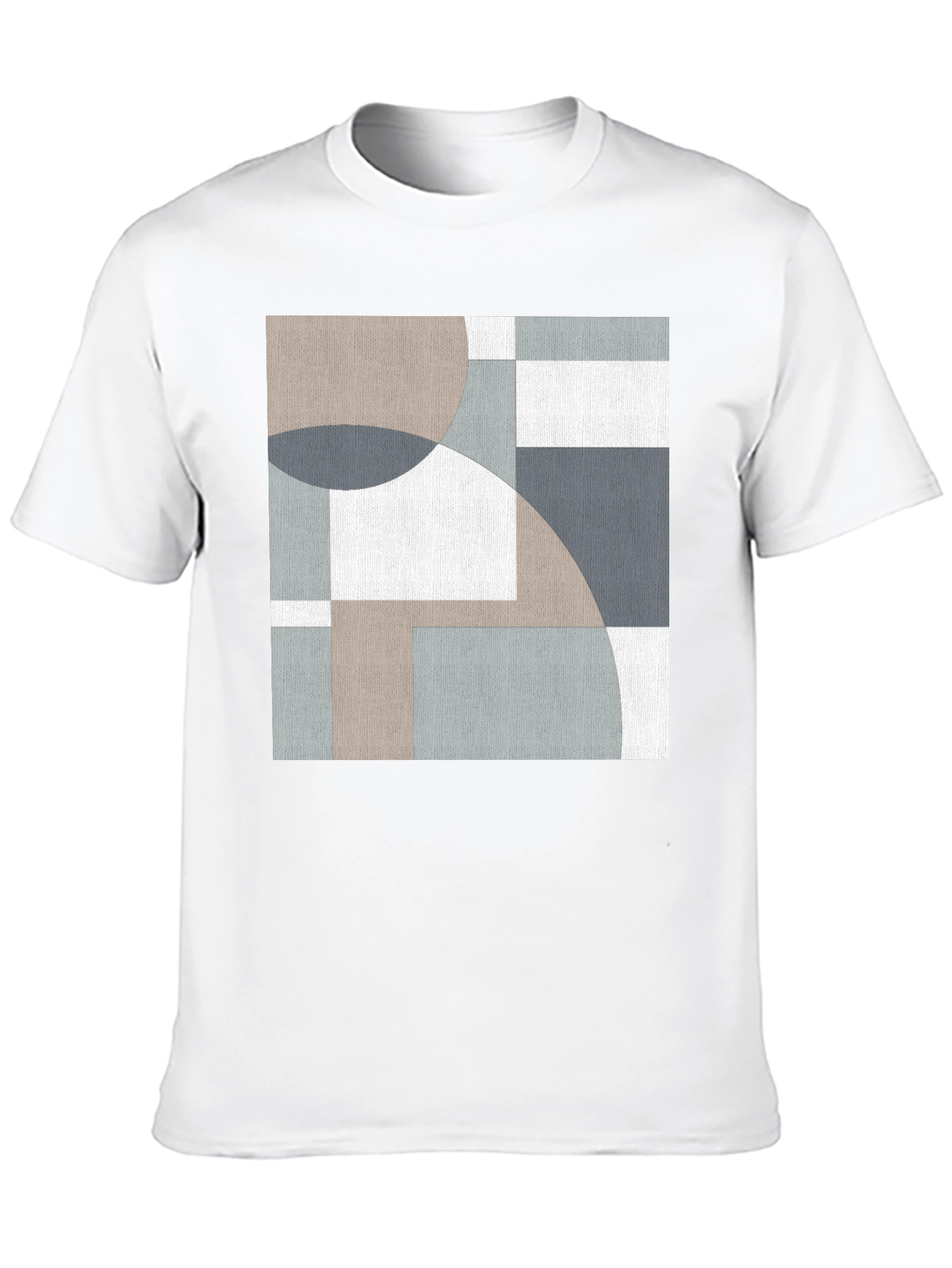 Abstract Geometric T-Shirt: Modern Art Tee