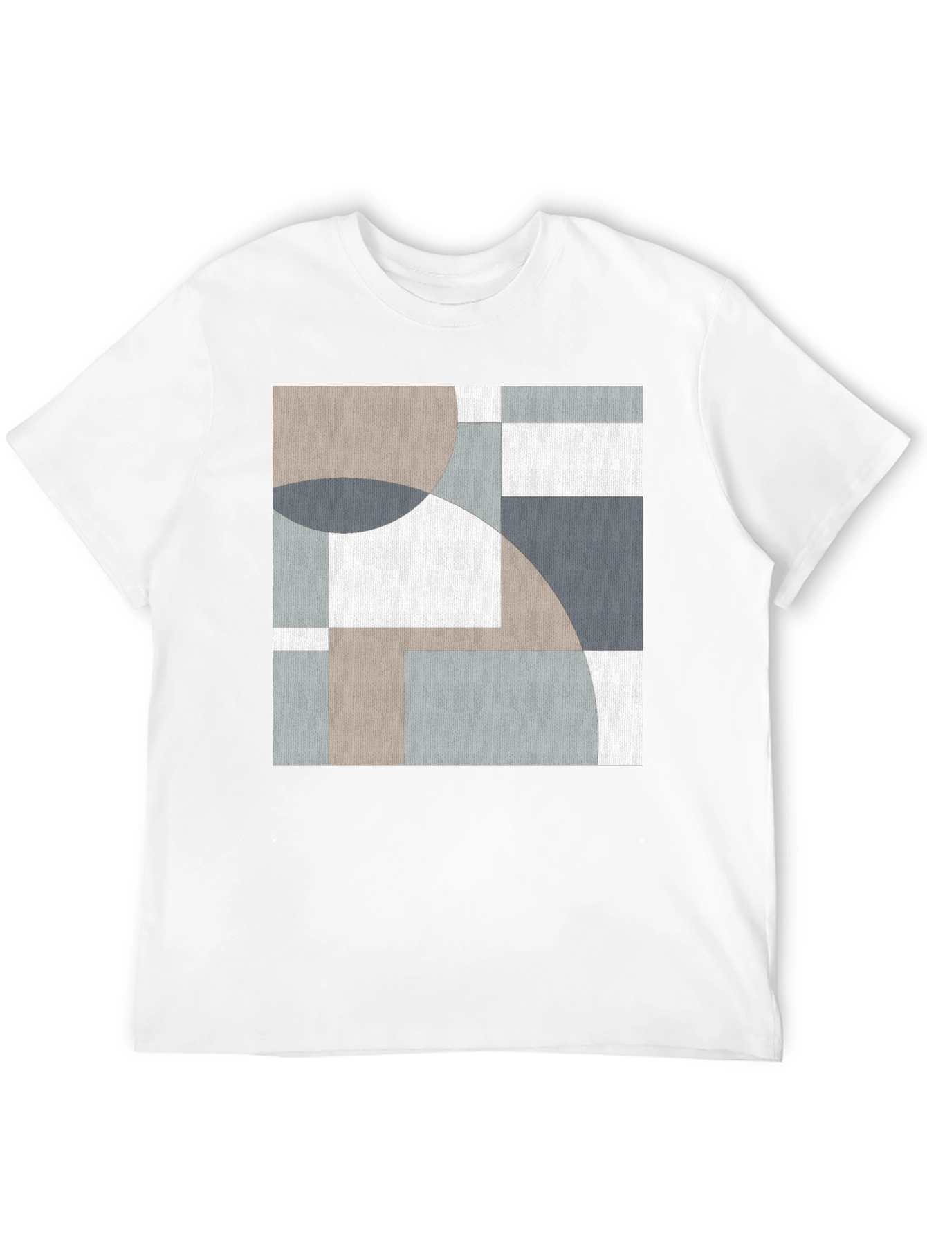 Abstract Geometric T-Shirt: Modern Art Tee