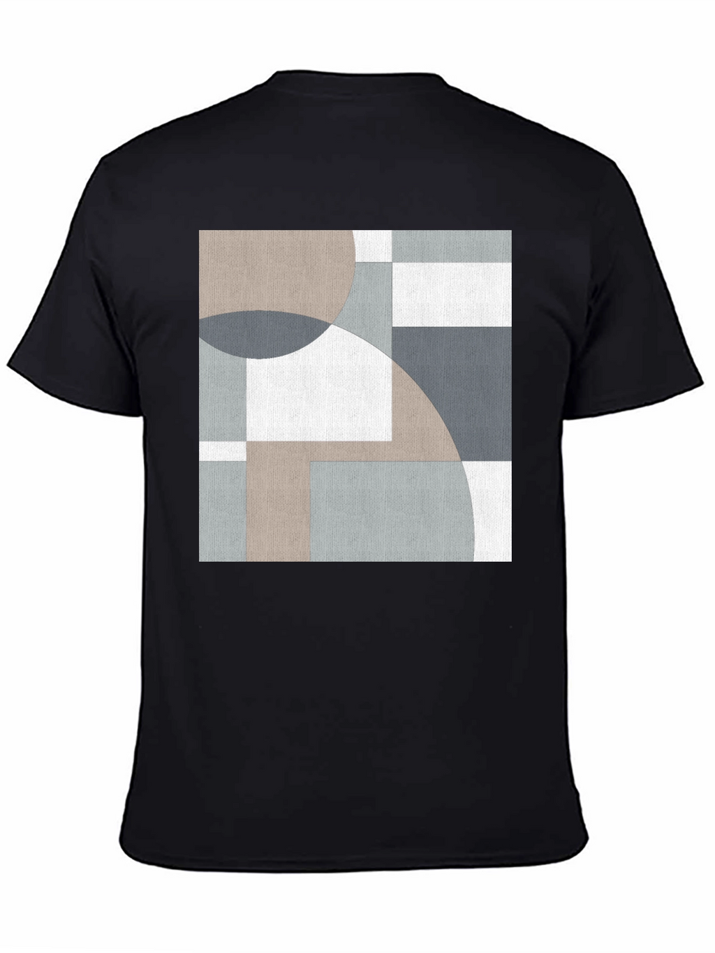 Abstract Geometric T-Shirt: Modern Art Tee