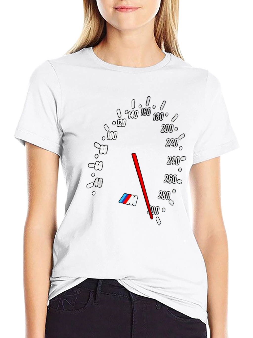 BMW M Speedometer Graphic Tee - Black