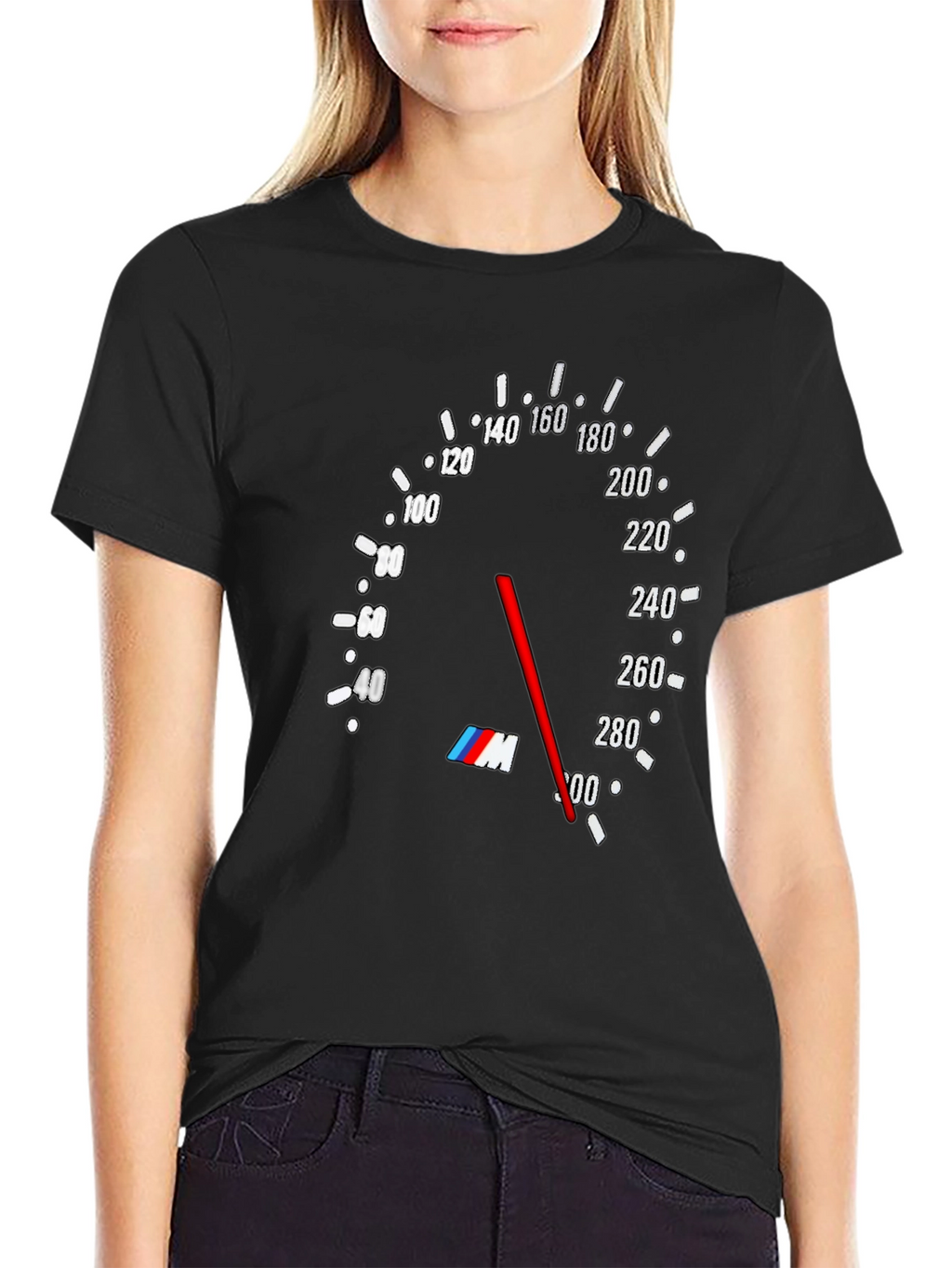 BMW M Speedometer Graphic Tee - Black