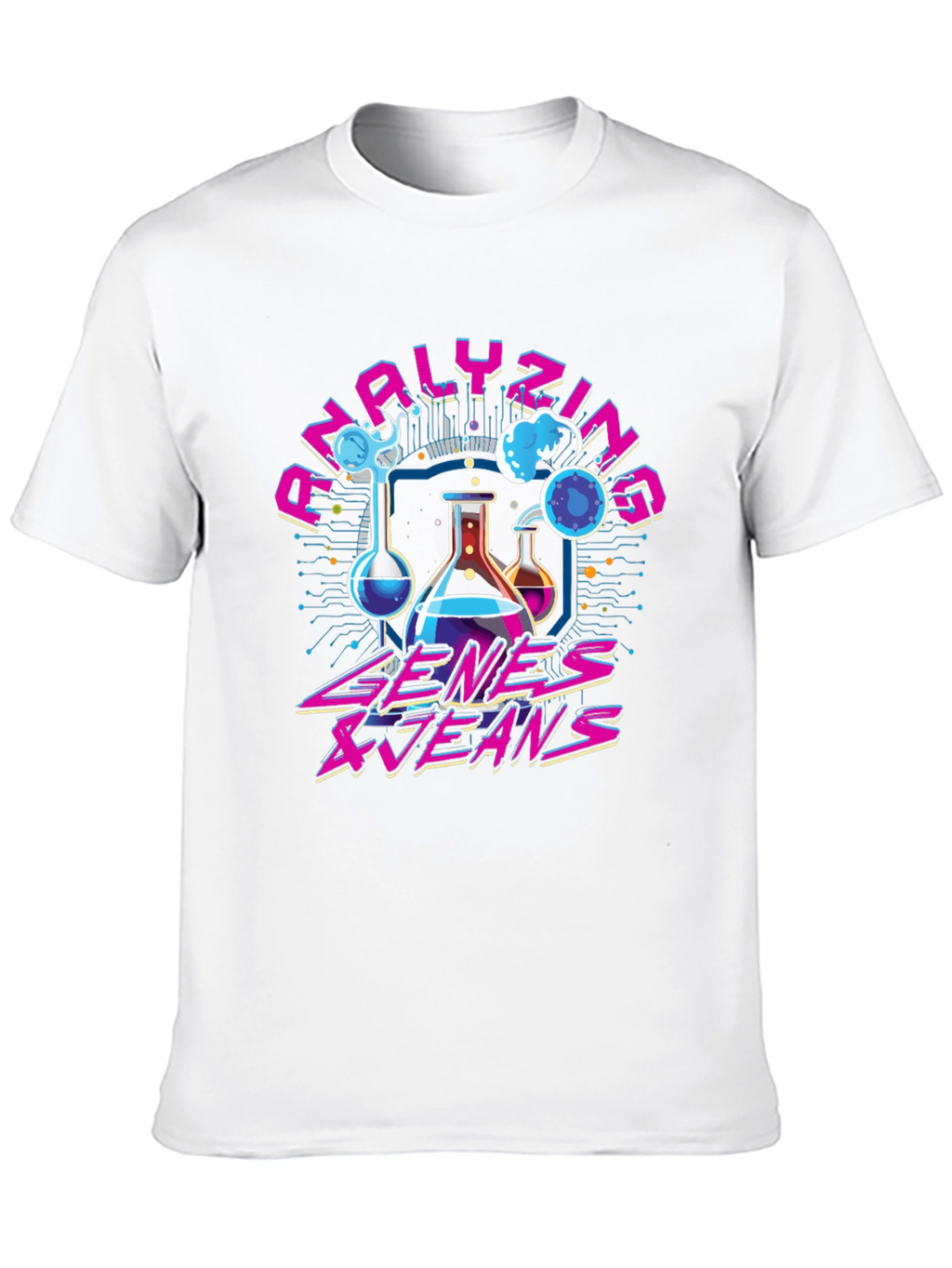 Analyzing Genes & Jeans Graphic T-Shirt