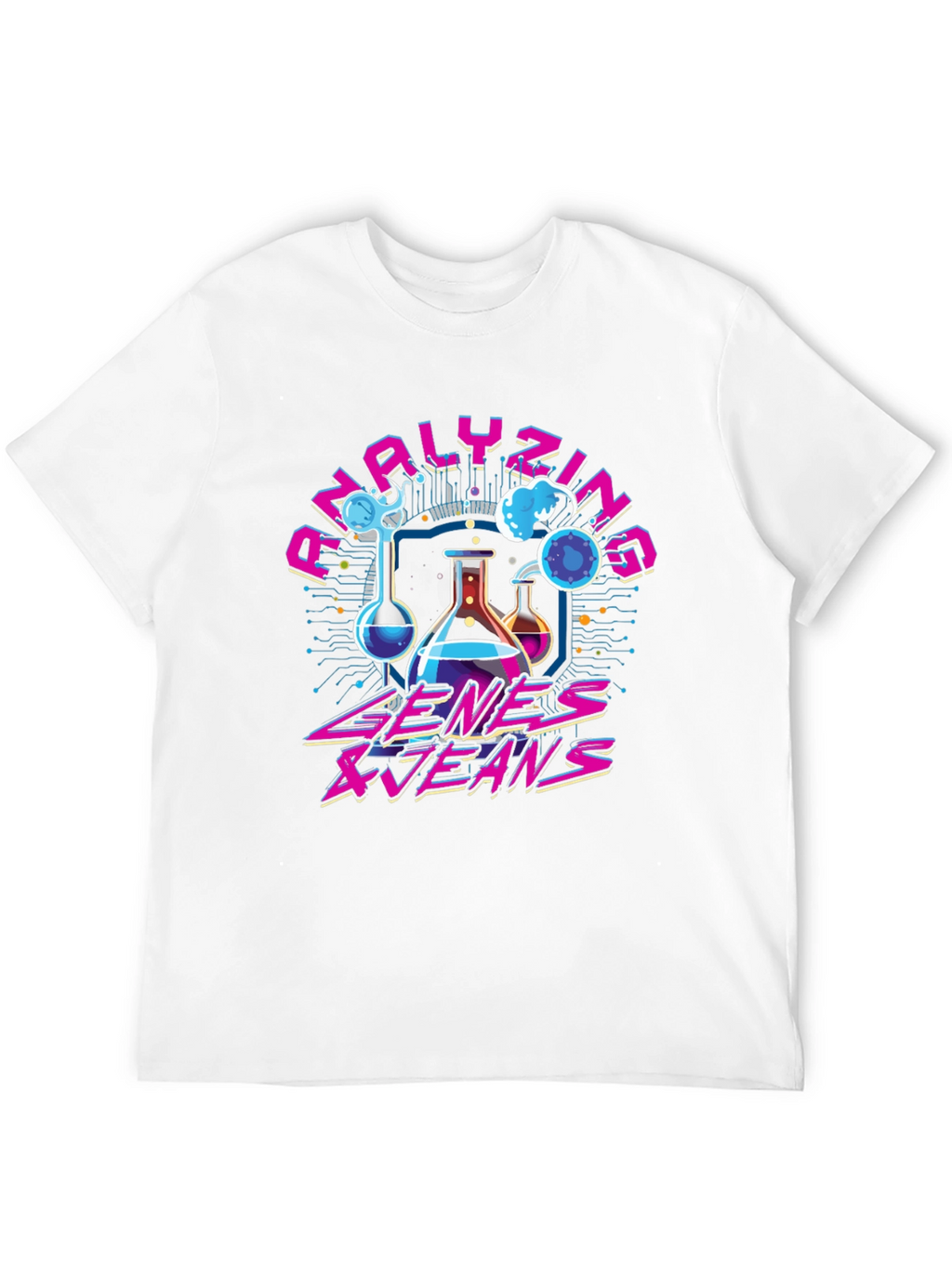 Analyzing Genes & Jeans Graphic T-Shirt