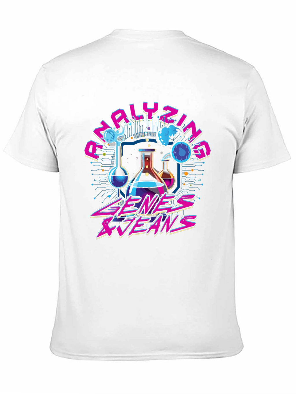Analyzing Genes & Jeans Graphic T-Shirt