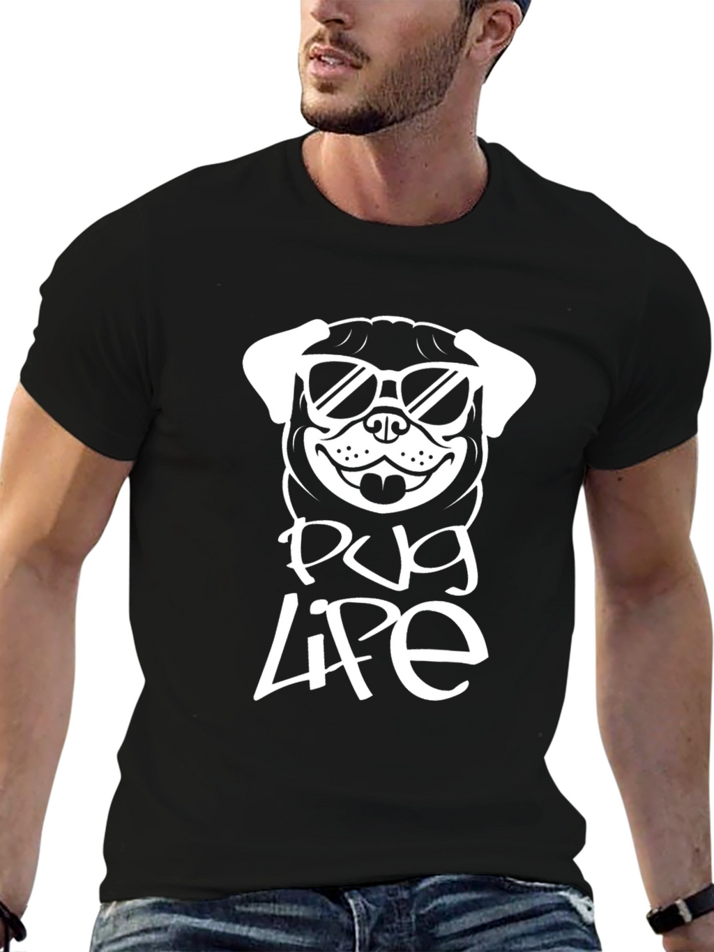 Pug Life Graphic Tee