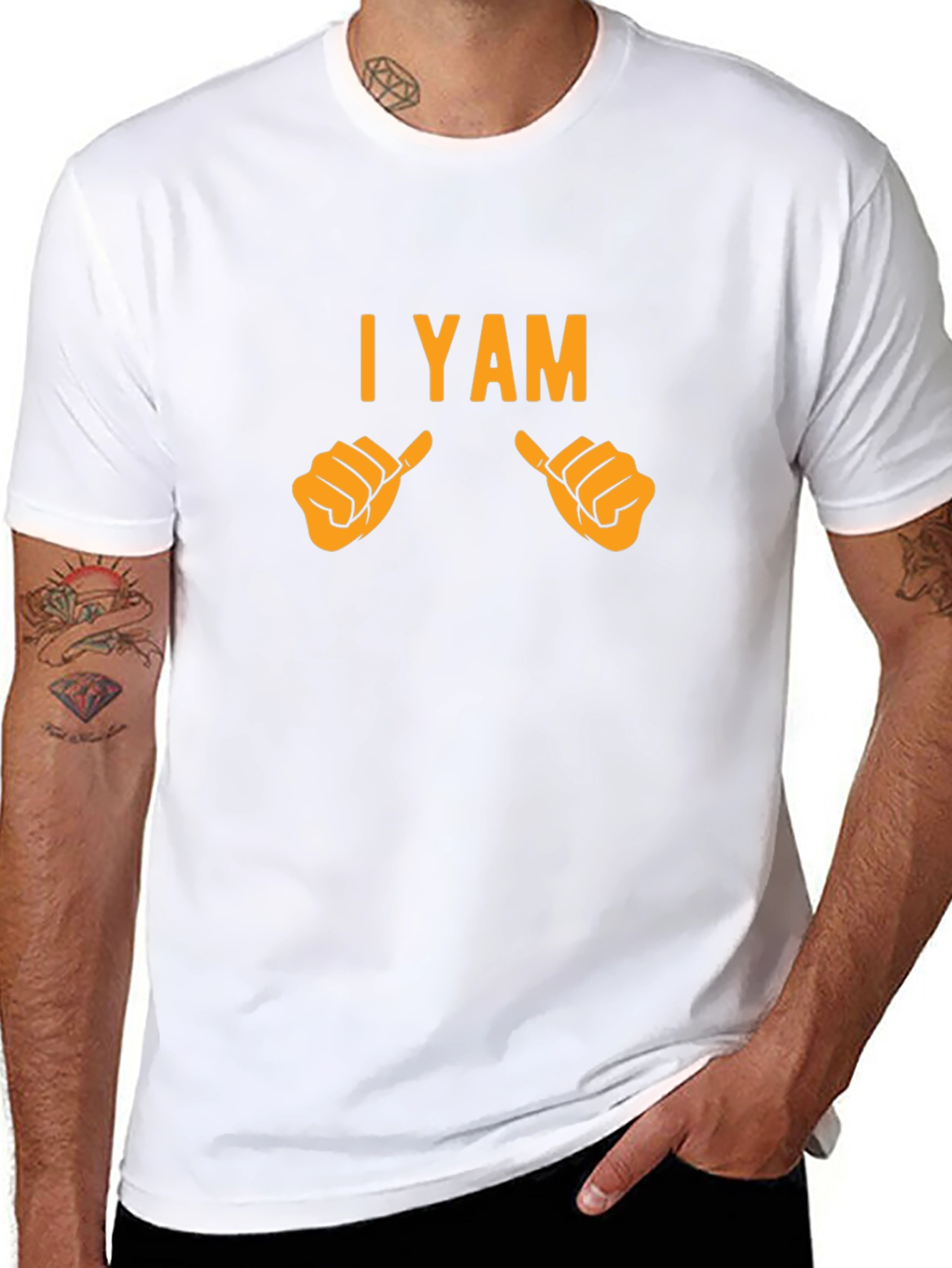 I Yam T-Shirt - Funny Thanksgiving Gift