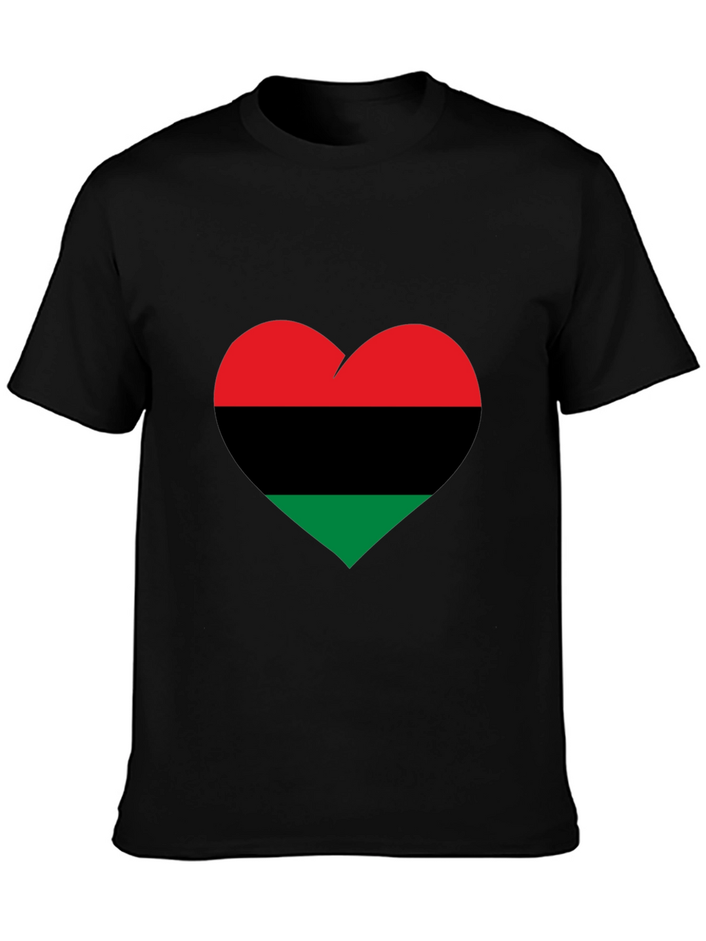 Pan-African Flag Heart Tee
