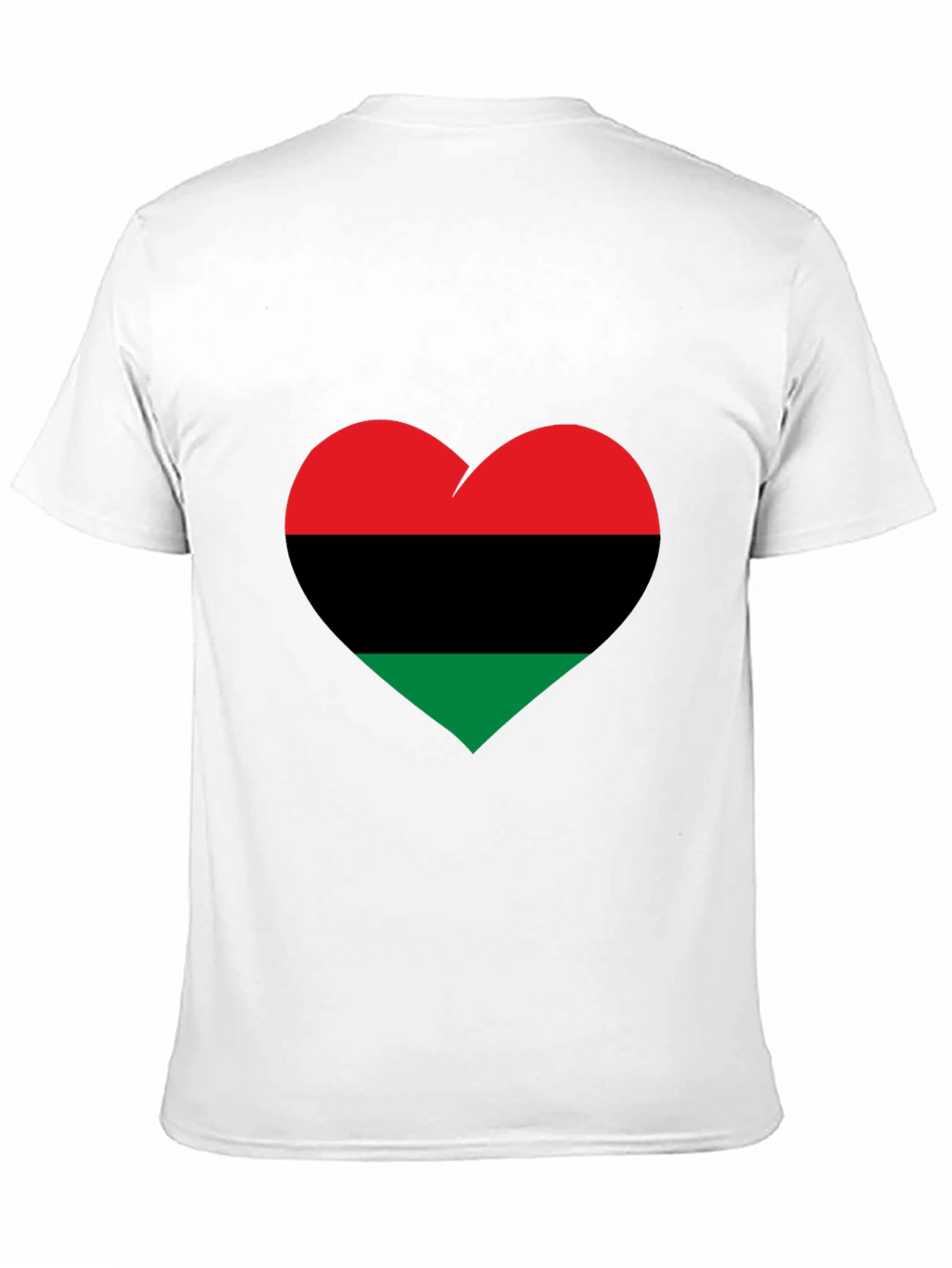 Pan-African Flag Heart Tee