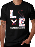 Nurse Researcher T-Shirt - Love Design