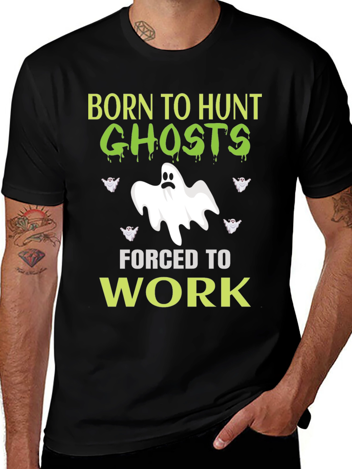 Born to Hunt Ghosts T-Shirt - Halloween Tee