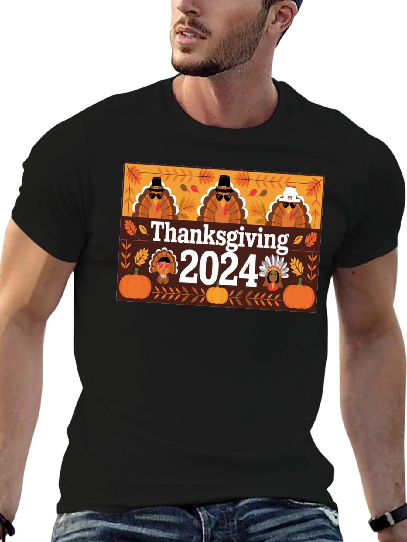 Thanksgiving 2024 Turkey T-Shirt