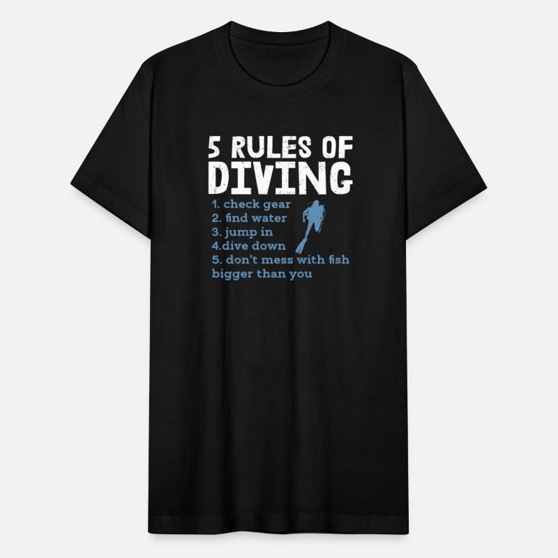 5 Rules Of Diving Diver Scuba Diving