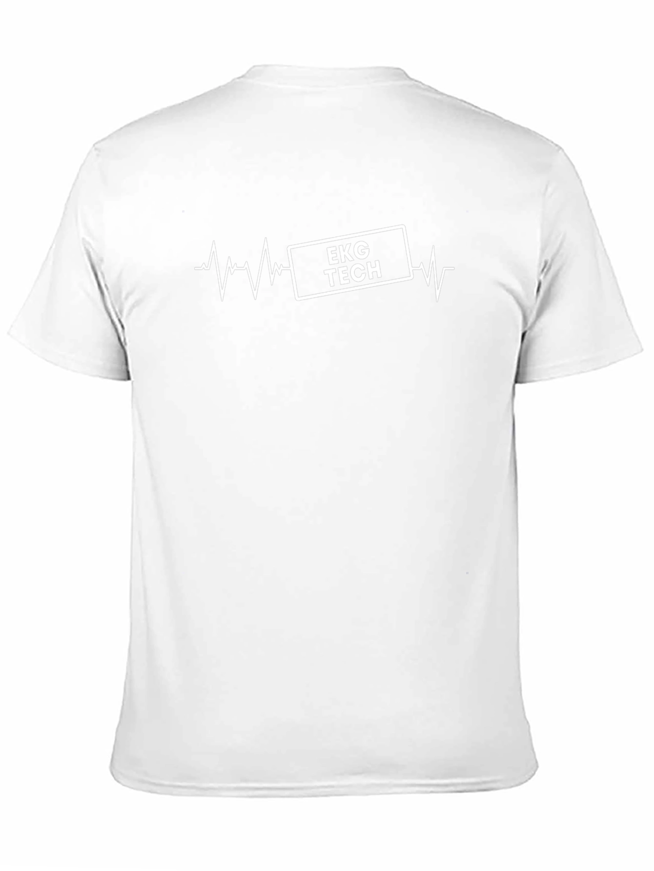 EKG Tech Heartbeat T-Shirt - Black