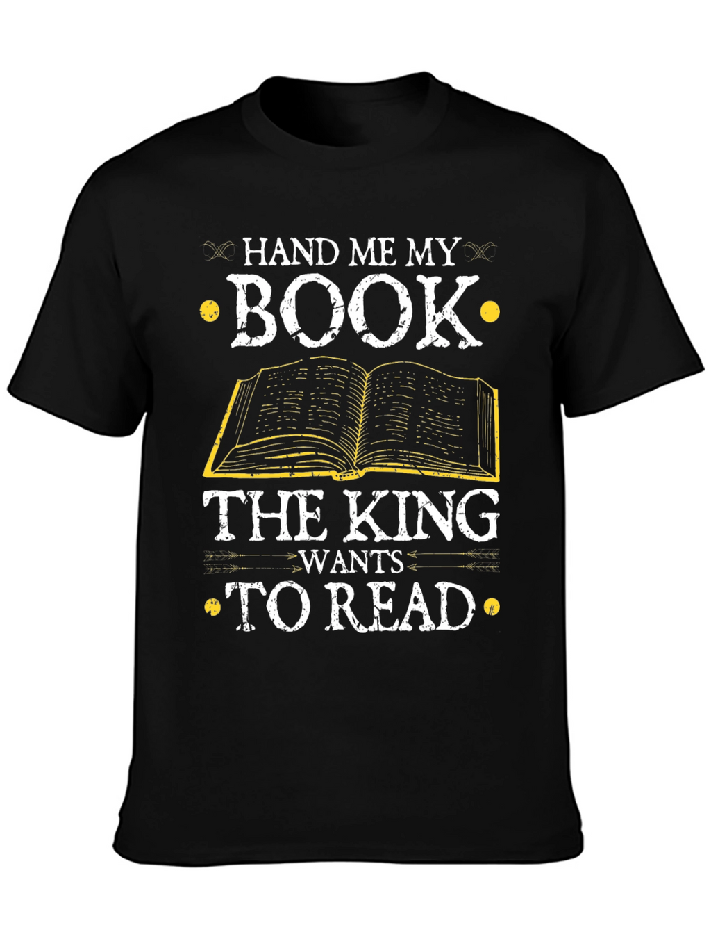 Hand Me My Book T-Shirt - Reader Gift