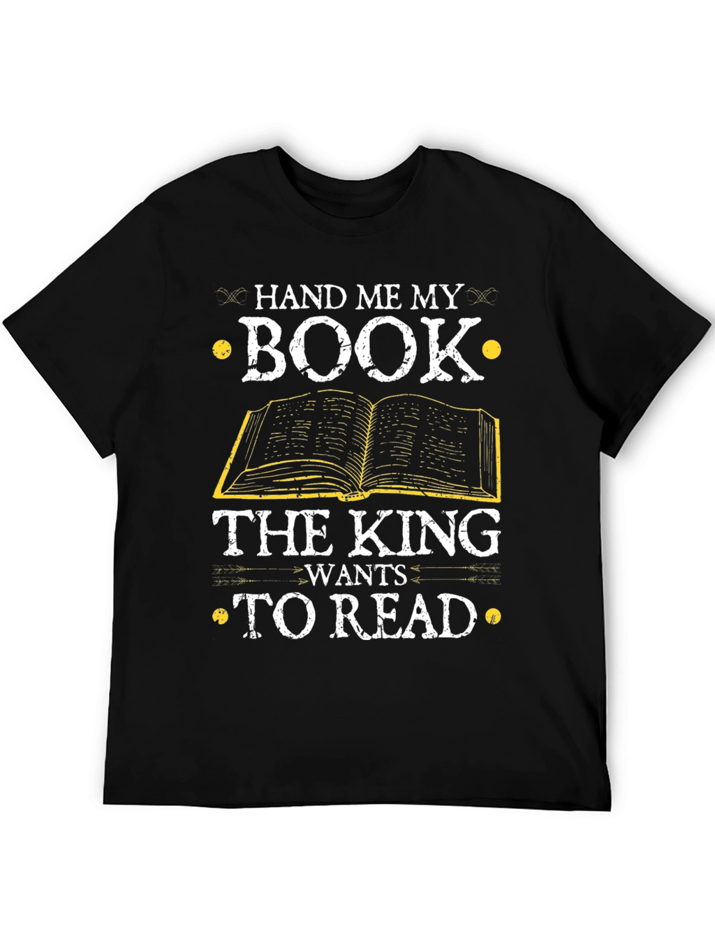 Hand Me My Book T-Shirt - Reader Gift