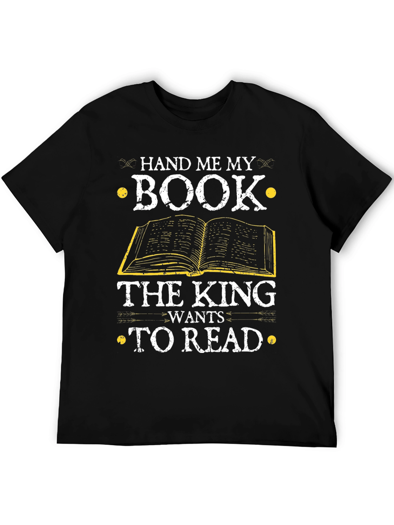 Hand Me My Book T-Shirt - Reader Gift
