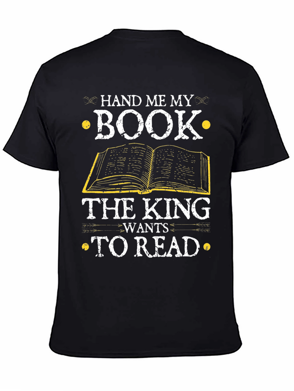 Hand Me My Book T-Shirt - Reader Gift