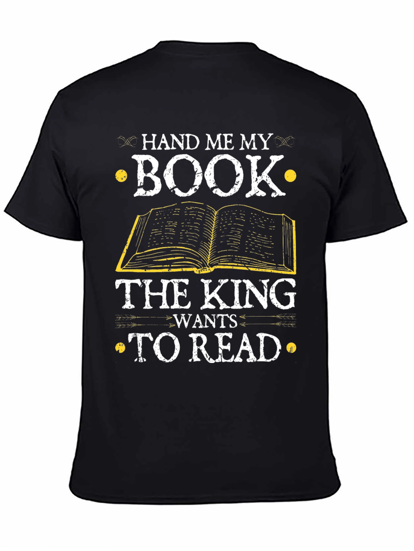 Hand Me My Book T-Shirt - Reader Gift