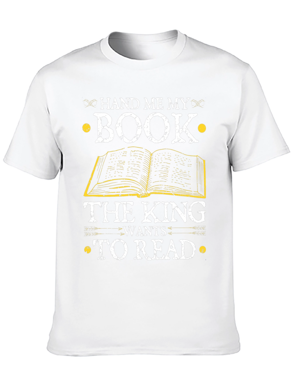 Hand Me My Book T-Shirt - Reader Gift