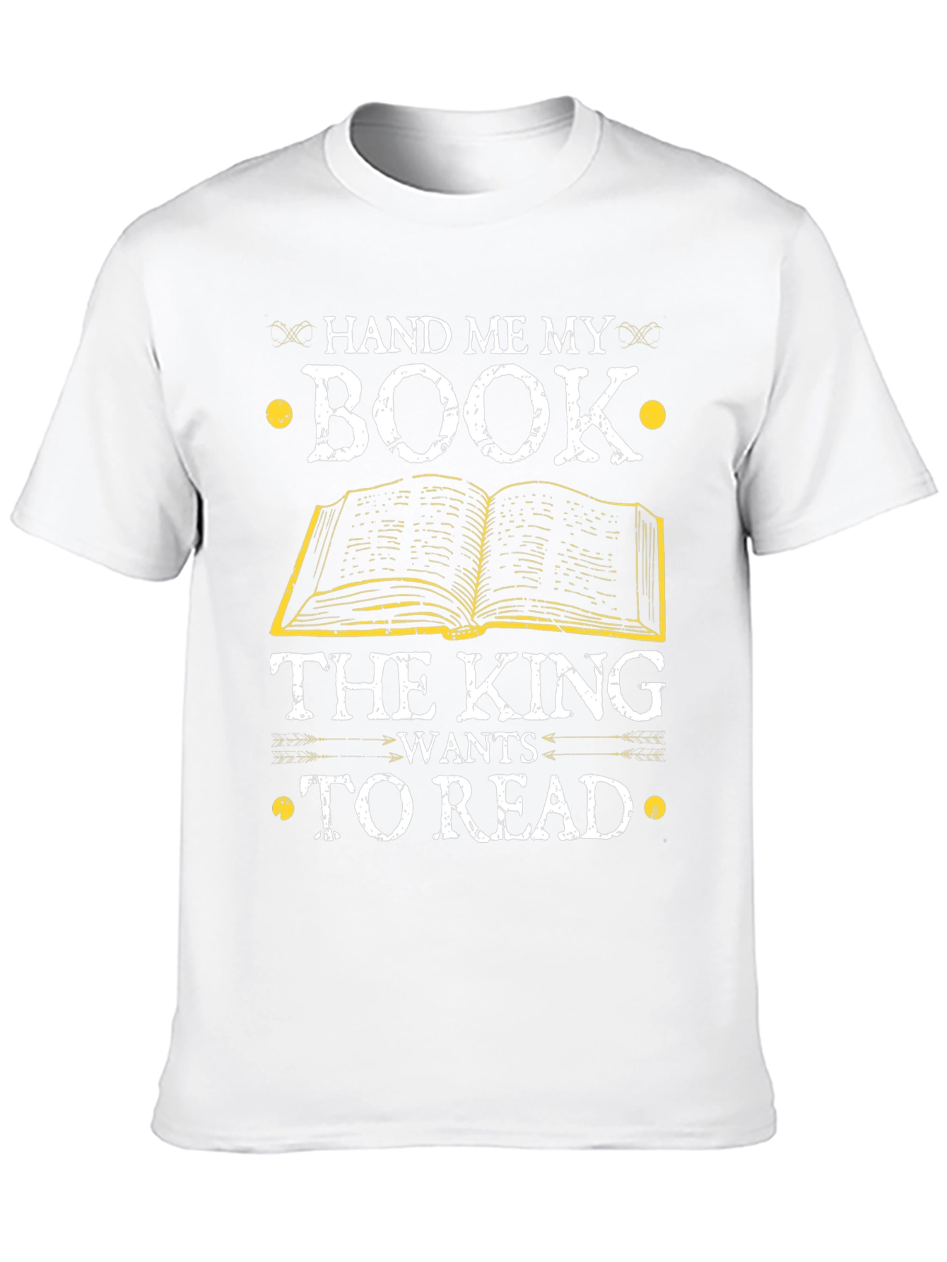 Hand Me My Book T-Shirt - Reader Gift