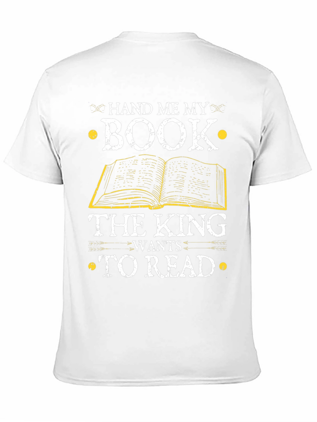 Hand Me My Book T-Shirt - Reader Gift