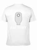 Awe-Stomy Novelty T-Shirt - Black