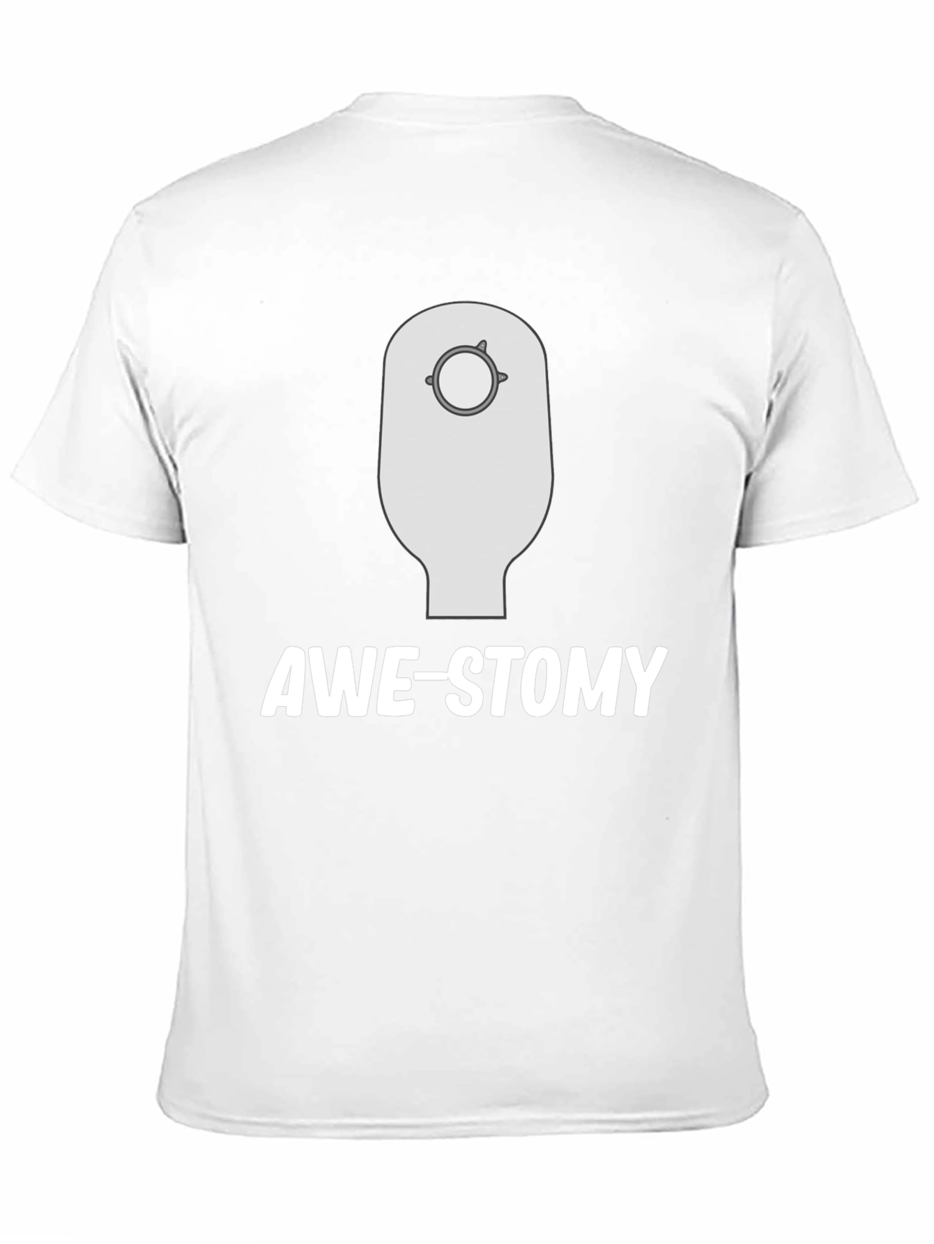 Awe-Stomy Novelty T-Shirt - Black